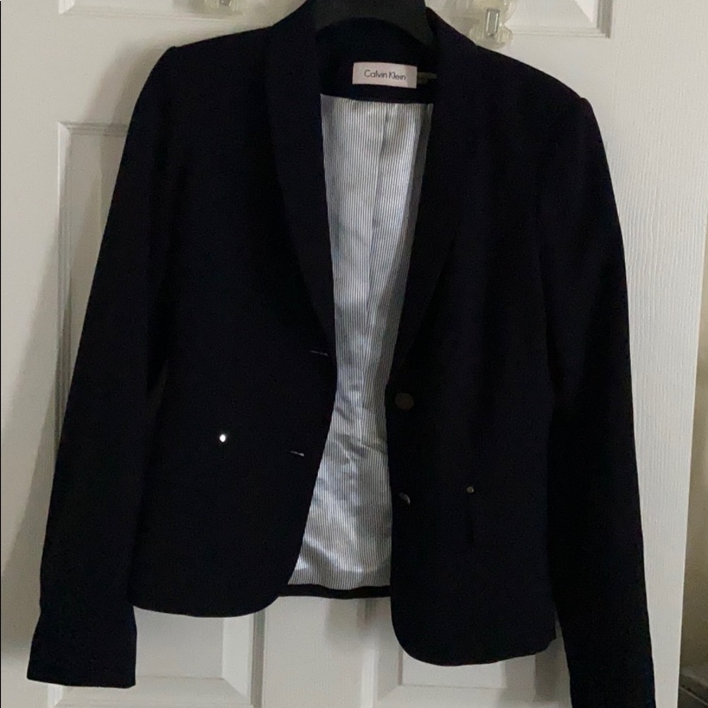 Blue blazer